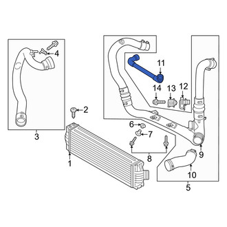 Ford OE - Intercooler Pipe