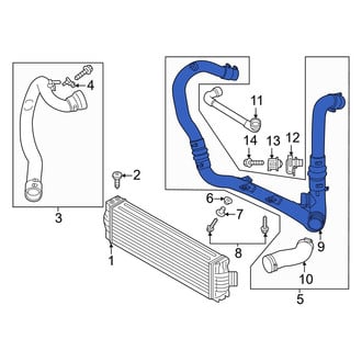 Ford OE - Intercooler Pipe