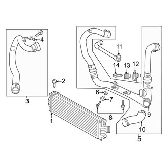 Ford OE - Cooling - Intercooler (Gas)