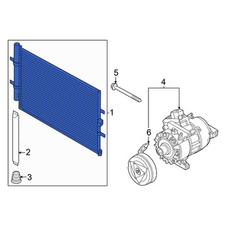 Ford OE - A/C Condenser