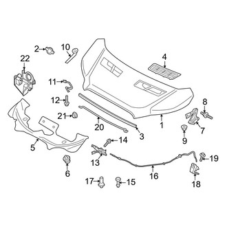 Ford OE - Hood & Components