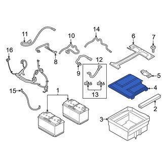 Ford OE - Battery Cover