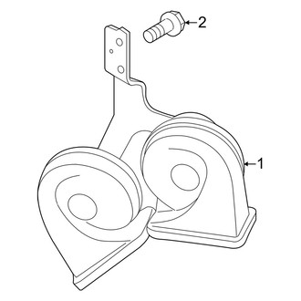 Ford OE - Electrical - Horn