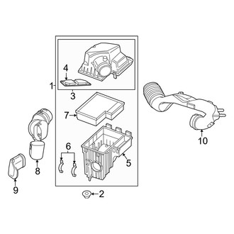 Ford OE - Engine - Air Intake (Flex)