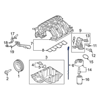 Ford OE - Engine Oil Dipstick