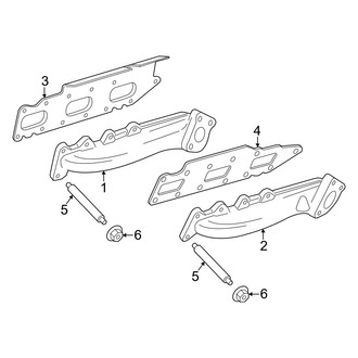 Ford OE - Exhaust System - Exhaust Manifold (Gas)