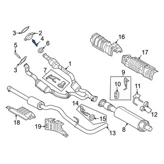 Ford OE - Right Catalytic Converter Stud