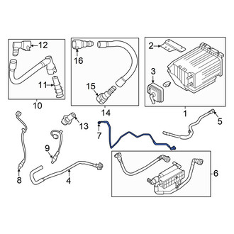 Ford OE - Rear Left Oxygen Sensor
