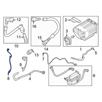 Ford OE - Rear Right Oxygen Sensor