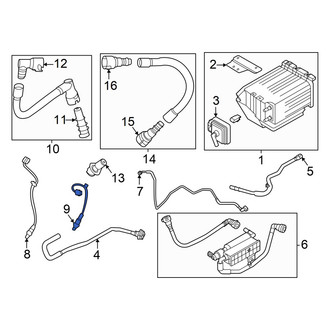 Ford OE - Front Right Oxygen Sensor