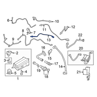 Ford OE - Rear Left Oxygen Sensor