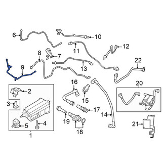 Ford OE - Evaporative Emissions System Lines