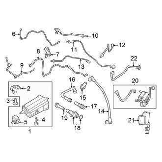 Ford OE - Emission System - Emission Components (Gas)