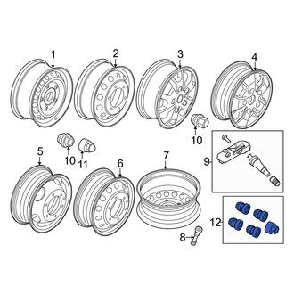 Ford OE - Wheel Lock Set