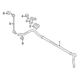 Ford OE - Front Suspension - Stabilizer Bar & Components (RWD)