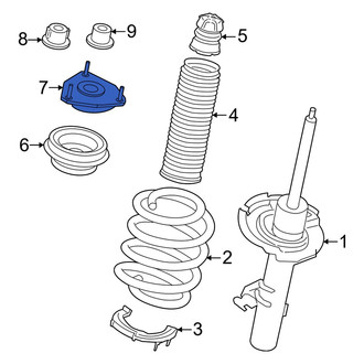 Ford OE - Front Suspension Strut Mount