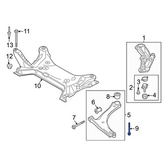 Ford OE - Rear Suspension Control Arm Bolt