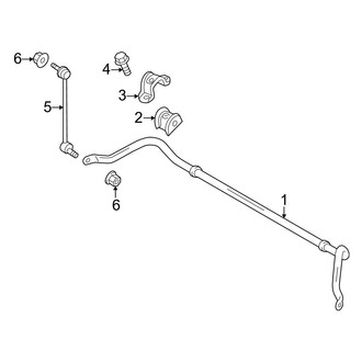 Ford OE - Front Suspension - Stabilizer Bar & Components (AWD)