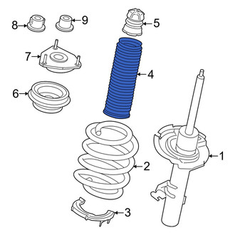 Ford OE - Front Suspension Strut Bellows