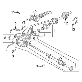 Ford OE - Differential Mount Bolt