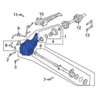 Ford OE - Front Drive Axle Assembly