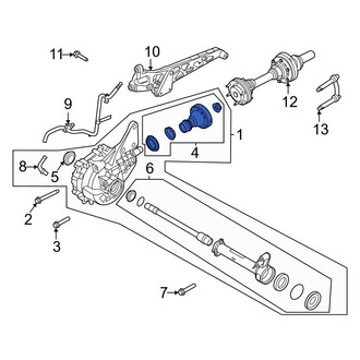 Ford OE - Front Drive Shaft Pinion Yoke Seal Kit