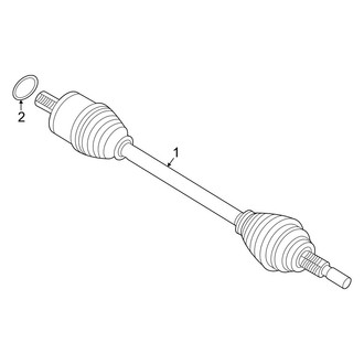 Ford OE - Front Suspension - Drive Axles (AWD)