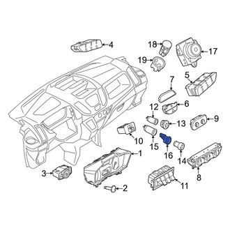 Ford OE - 12 Volt Accessory Power Outlet Cover