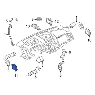 Ford OE - Front Left Outer Dashboard Air Vent