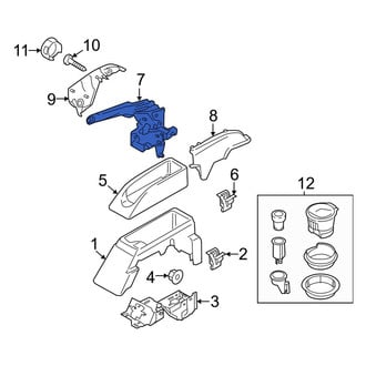 Ford OE - Parking Brake Pedal Release Handle