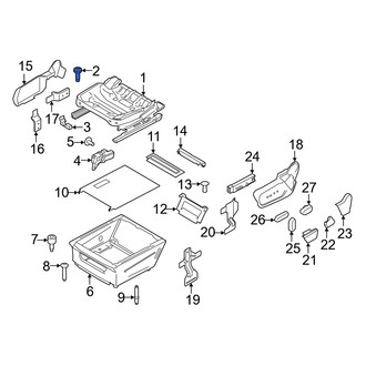 Ford OE - Seat Track Screw