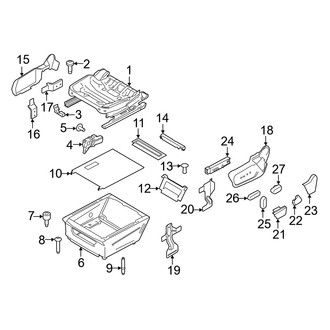 Ford OE - Seats & Tracks - Tracks & Components