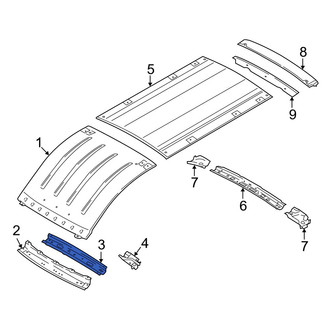 Ford OE - Front Roof Bow