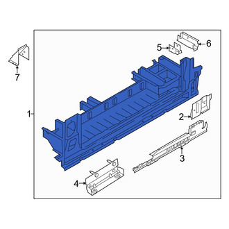 Ford OE - Rear Right Floor Sill