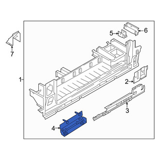 Ford OE - Rear Right Floor Sill Bracket