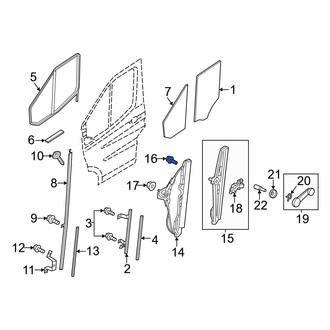 Ford OE - Window Regulator Bolt