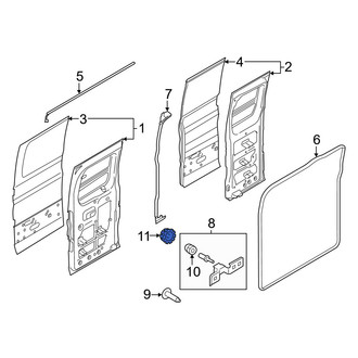 Ford OE - Door Hinge Bracket