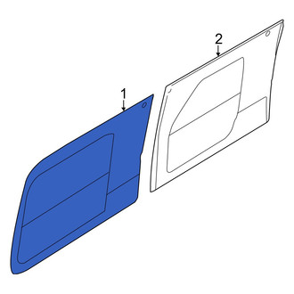 Ford OE - Door Glass