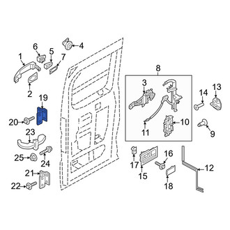 Ford OE - Door Hinge