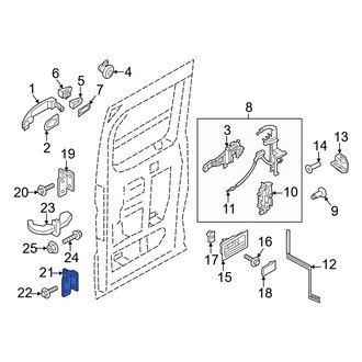 Ford OE - Door Hinge