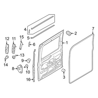 Ford OE - Side Loading Door - Door & Components (Sliding)