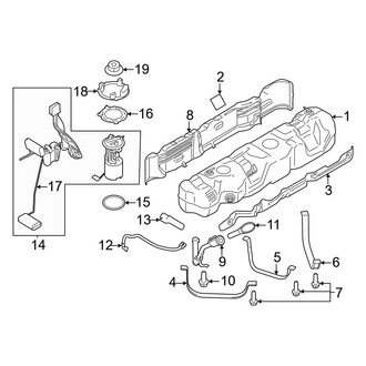 Ford OE - Fuel System Components (Gas)