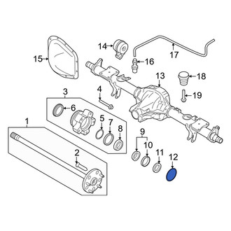 Ford OE - Outer Wheel Seal