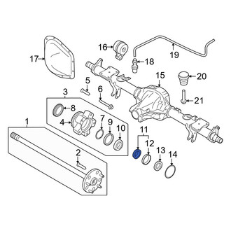 Ford OE - Rear Outer Wheel Bearing