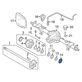 Ford OE - Outer Wheel Seal