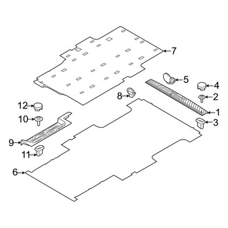 Ford OE - Rear Body & Floor - Interior Trim