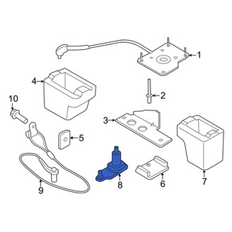 Ford OE - Rear Spare Tire Carrier