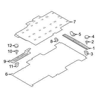 Ford OE - Rear Body & Floor - Interior Trim