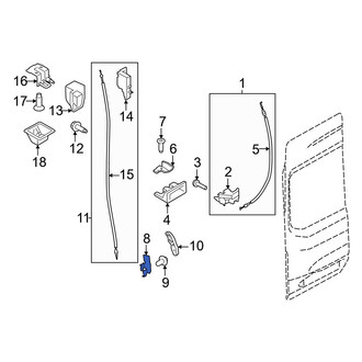 Ford OE - Rear Left Keyless Entry Receiver