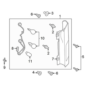 Ford OE - Rear Lamps - Combination Lamps